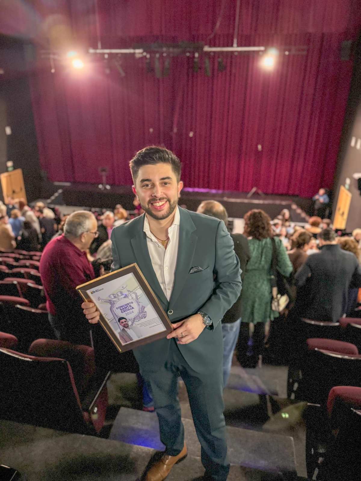 Agradecido a mi familia de la Banda San&nbsp;Salvador