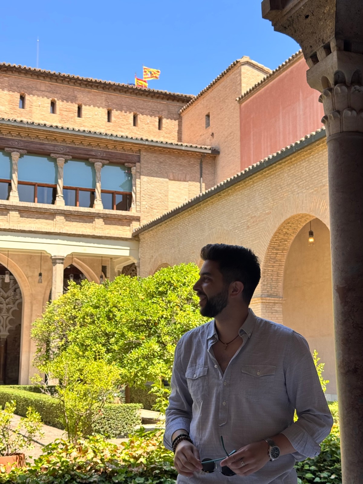 Un paseo por la Aljafería de&nbsp;Zaragoza